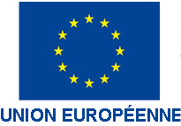 Logo de l'Union Européenne financeur de l'Ecole 2e Chance (E2C) Grand Hainaut