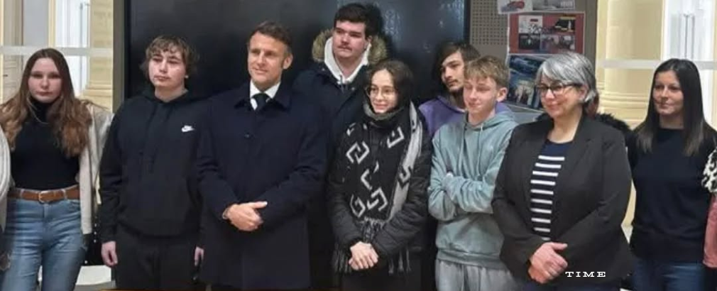 Visite du Président de la République Emmanuel Macron