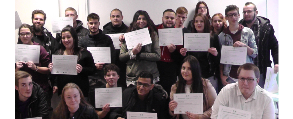 Image de la Remise des Attestations de Compétences Acquises Anzin